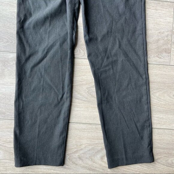 89th Madison Shiny Metallic Pearls Button Accents Pull  On Pants - Picture 12 of 12